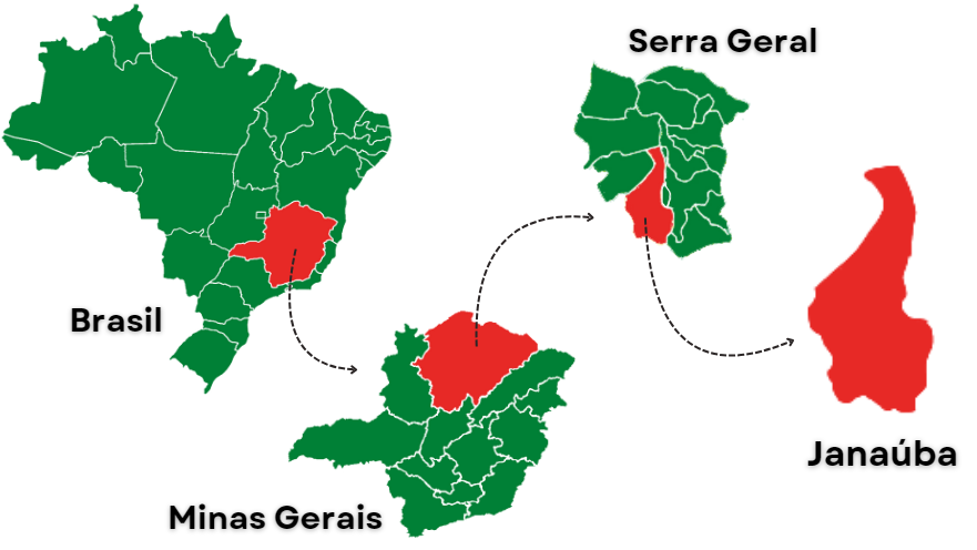 Mapa Janaúba